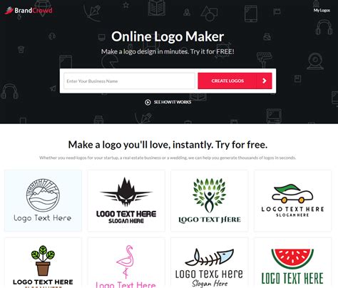 How to Create a Logo Online with BrandCrowd .